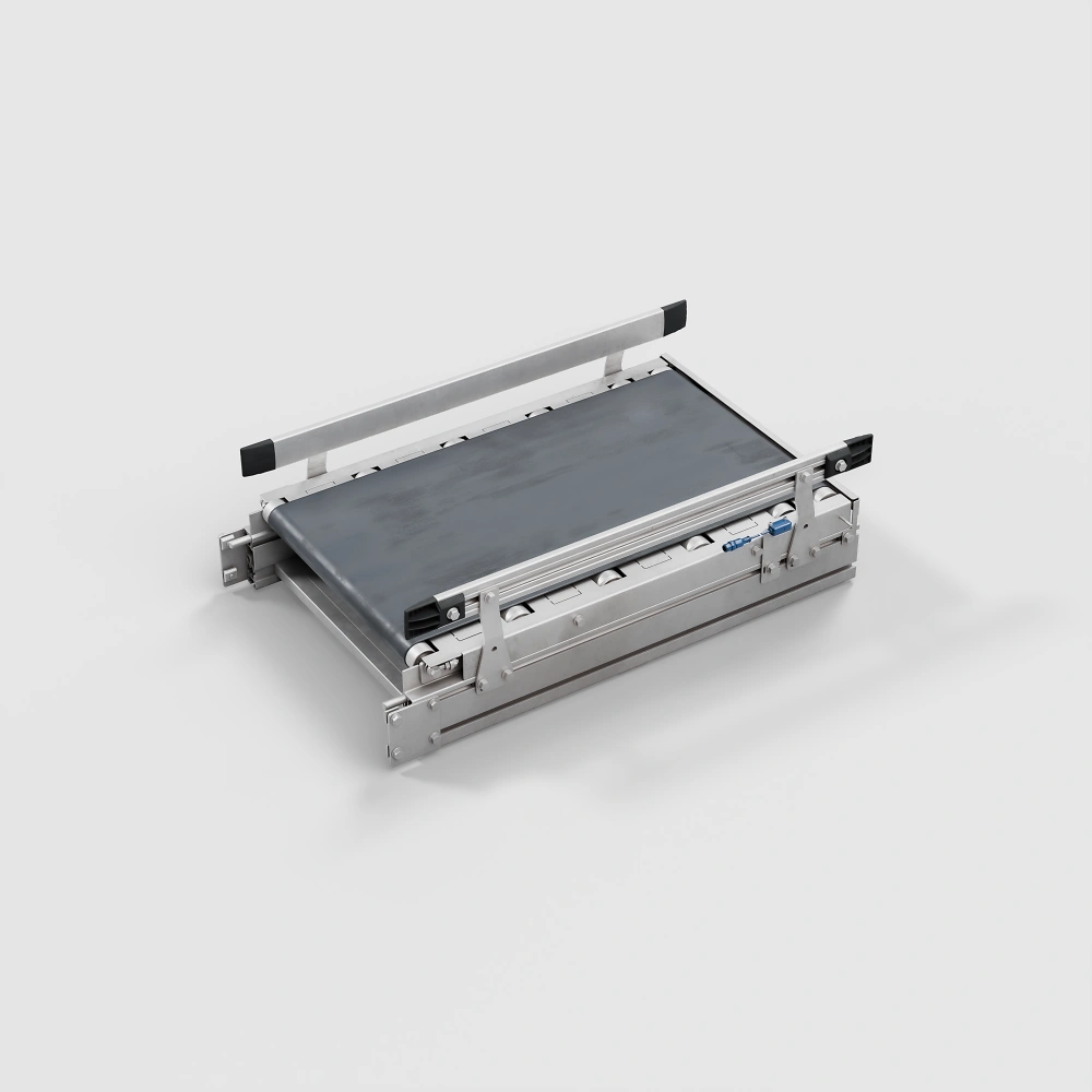 Gurtförderer staudrucklos