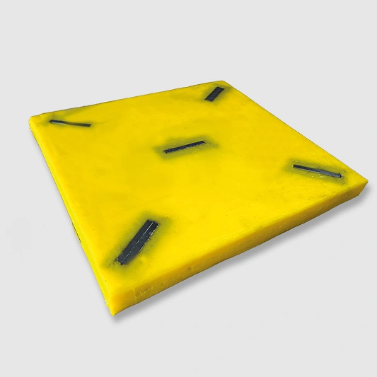 PU-Verschleissplatte Line-Tech, grosse Kiste mit 66 Stück, Magnetbefestigung