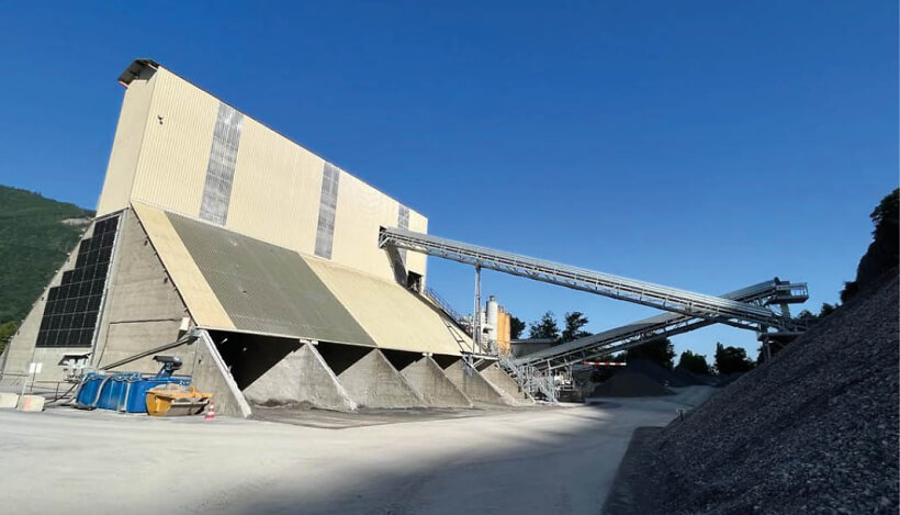 Modernisation of the processing plant for Carrière de Sous-Vent