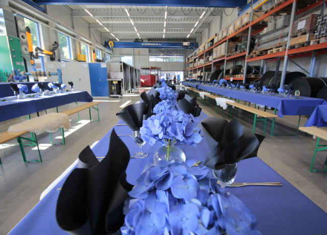 Einweihung unserer Halle und unseres Servicestandorts in Monthey