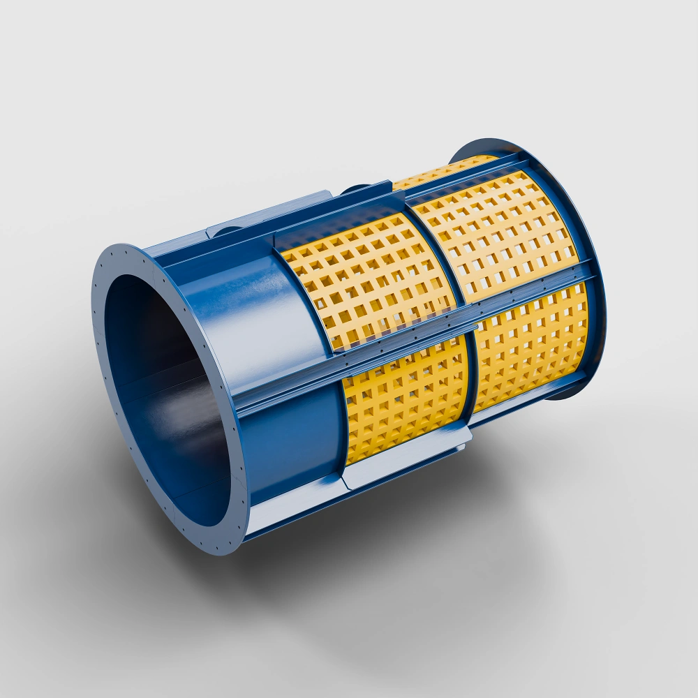 Screening cylinder