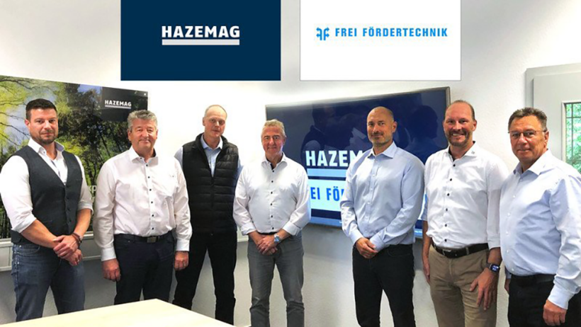 Strategic partnership between HAZEMAG and Frei Fördertechnik AG
