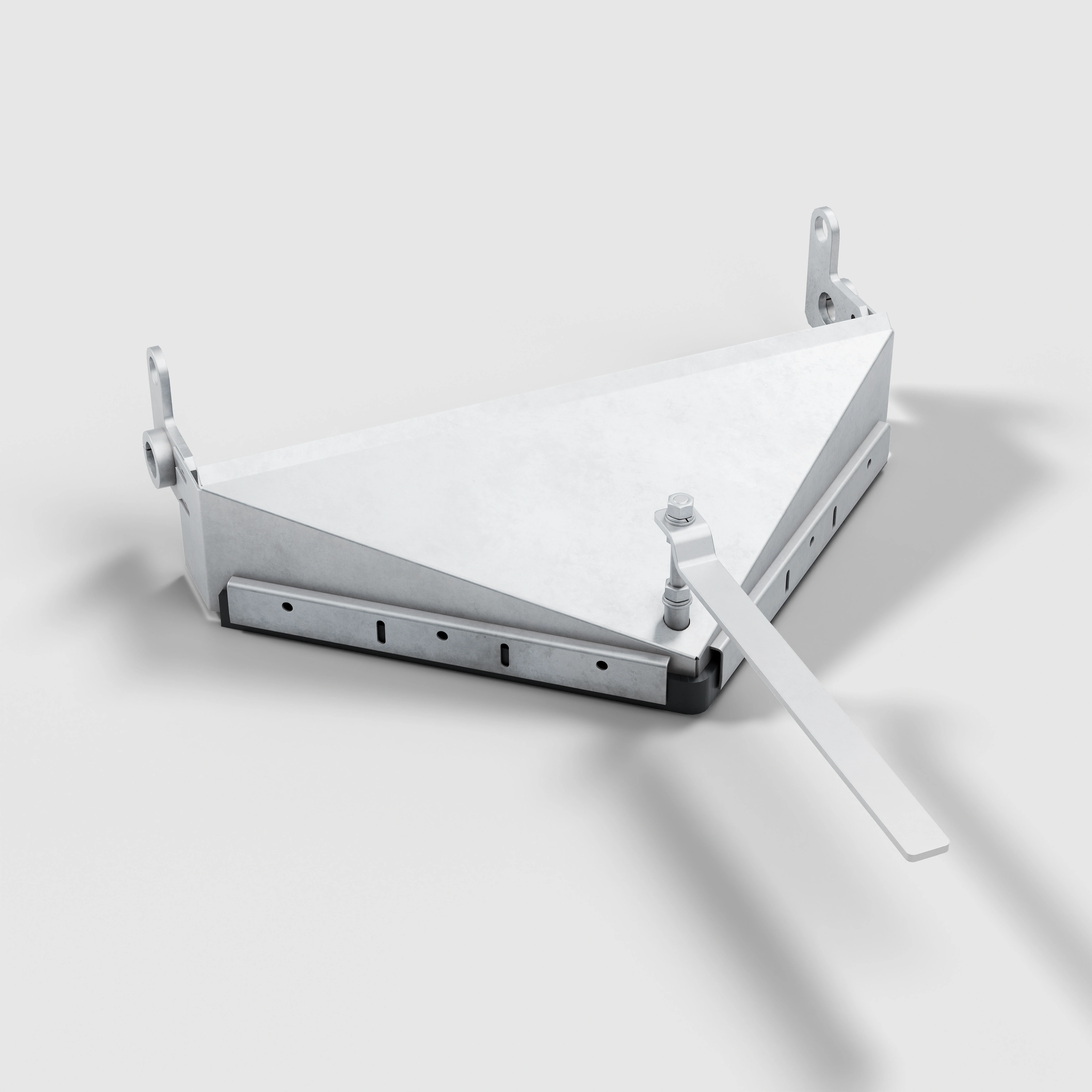 Racleur de charrue complet