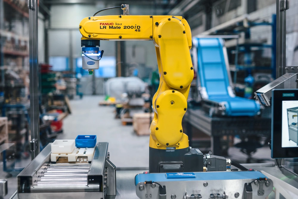 Hygienegerechte Roboter-Kommissionierung