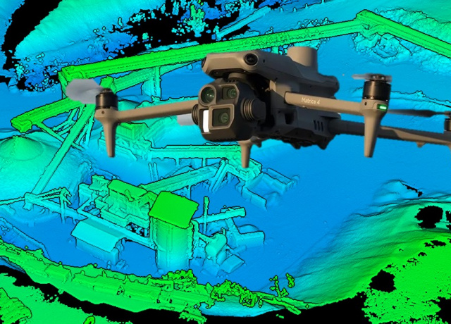 3D-Aufnahmen mit Drohne