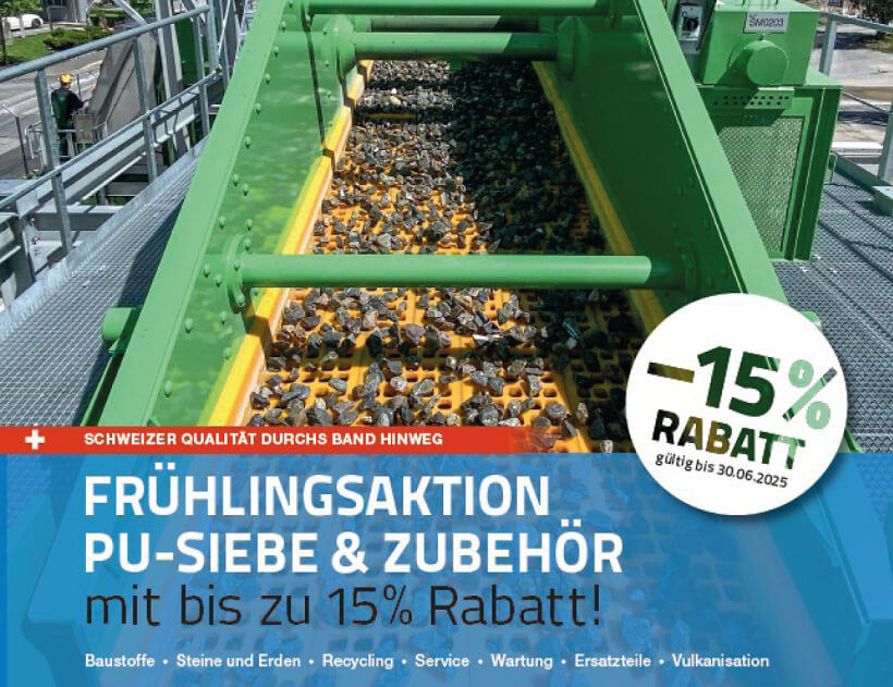 Spring promotion PU sieves & accessories