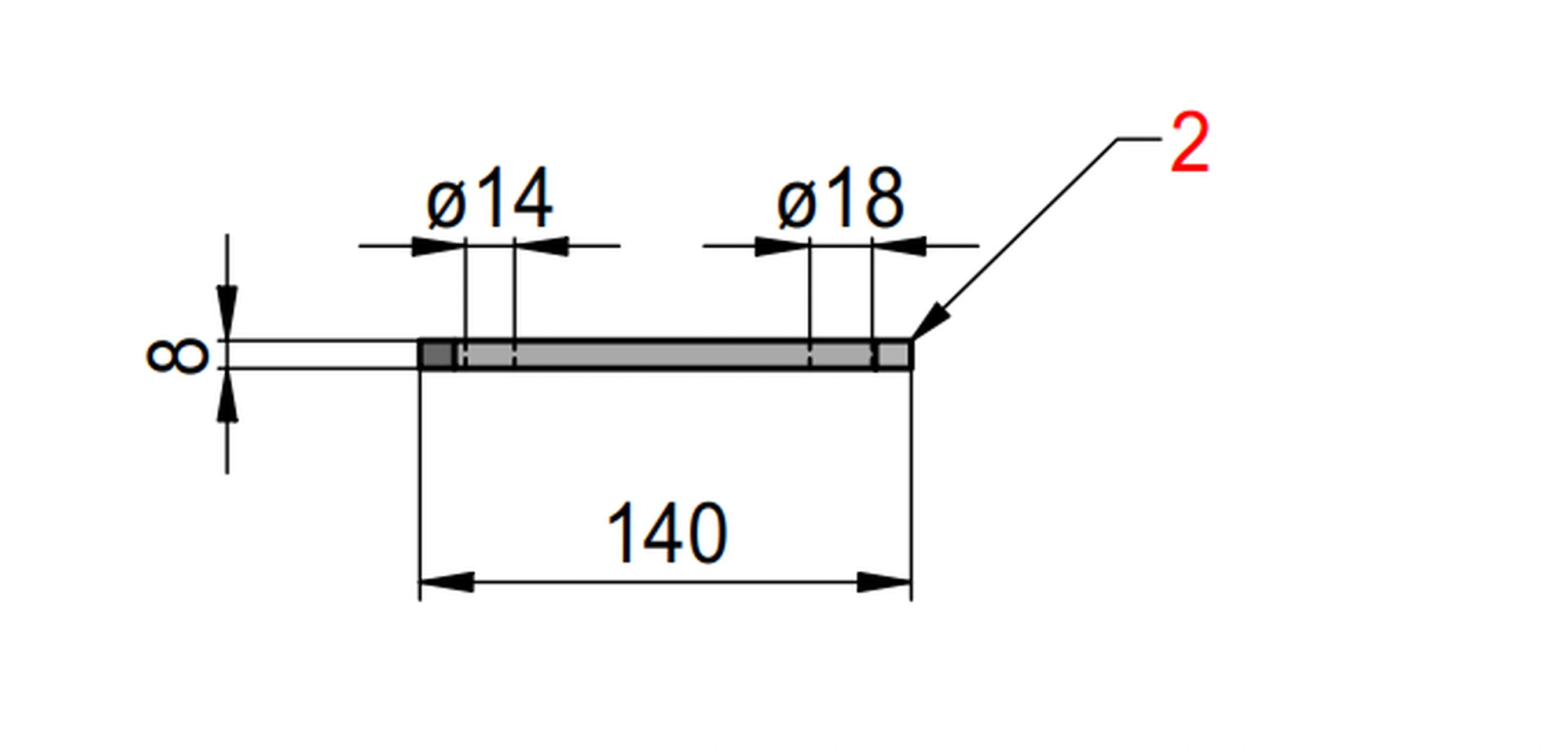 Seitenführungsrolle Lasche