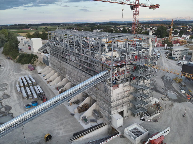 Topping-out ceremony at STRABAG in B&uuml;rglen
