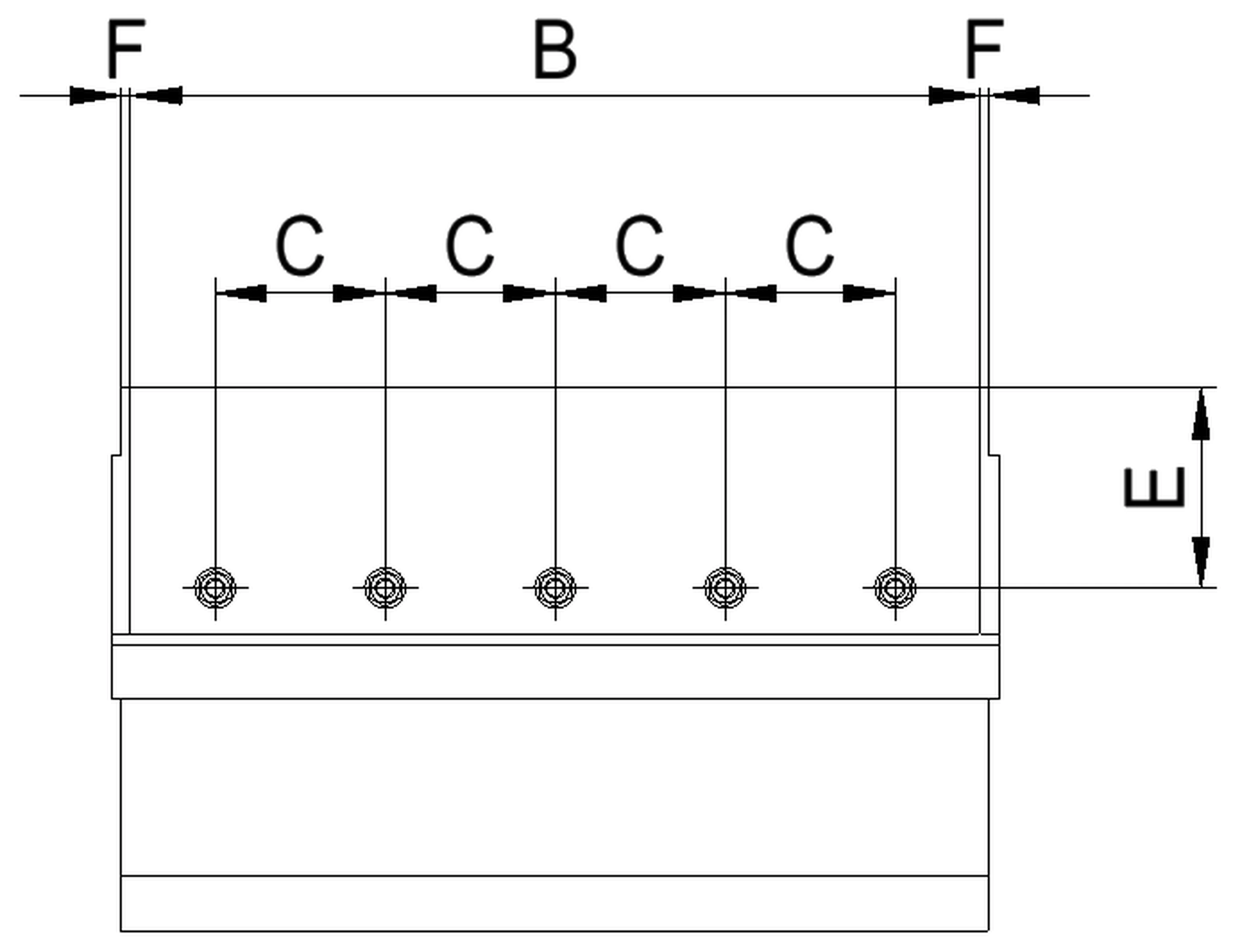 Becher Gurtbecherwerk, DIN 15234 komplett