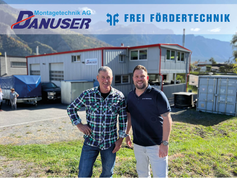 Close cooperation for a common future with Danuser Fördertechnik