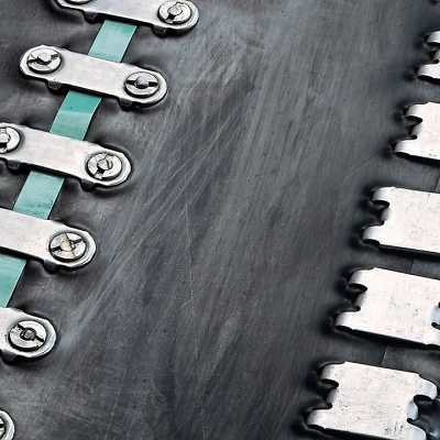 Frei Foerdertechnik Gurtverbindungen Flexco Bolt vorne