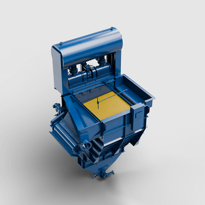 Vibrating sorting machine - Building materials product range - Frei ...